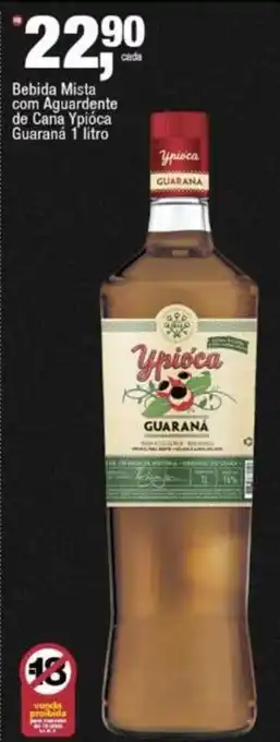 Frangolândia Bebida mista com aguardente de cana ypioca guaraná oferta