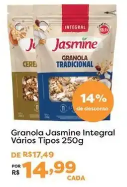 Mercadinhos São Luiz Granola jasmine integral oferta