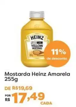 Mercadinhos São Luiz Mostarda heinz amarela oferta