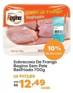 Mercadinhos São Luiz Sobrecova de frango regina sem pele resfriada oferta