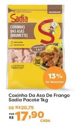 Mercadinhos São Luiz Coxinha Da Asa De Frango Sadia Pacote oferta