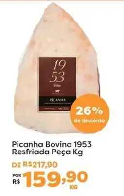 Mercadinhos São Luiz Picanha bovina 1953 oferta
