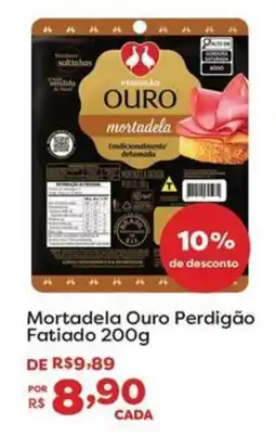 Mercadinhos São Luiz Mortadela ouro perdigão fatiado oferta