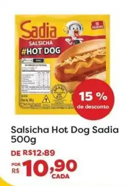 Mercadinhos São Luiz Salsicha hot dog sadia oferta