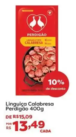 Mercadinhos São Luiz Linguiça Calabresa Perdigão oferta