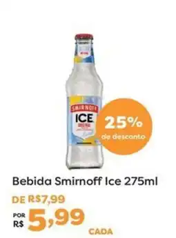 Mercadinhos São Luiz Bebida Smirnoff Ice oferta