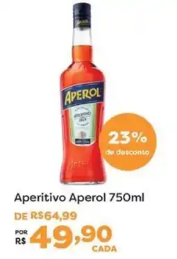Mercadinhos São Luiz Aperitivo Aperol oferta