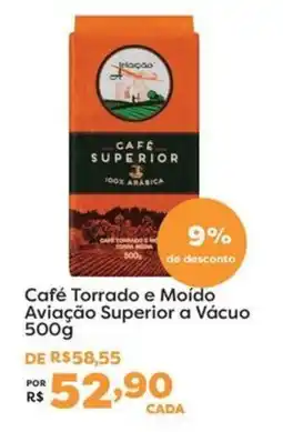 Mercadinhos São Luiz Café Torrado e Moído Aviação Superior a Vácuo oferta