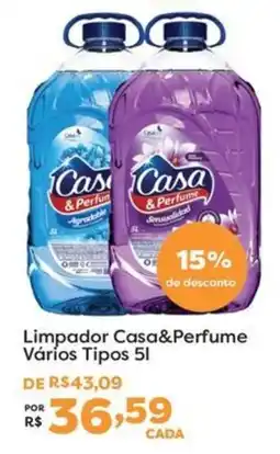 Mercadinhos São Luiz Limpador casa&perfume vários tipos oferta
