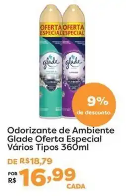 Mercadinhos São Luiz Odorizante de Ambiente Glade Oferta Especial Vários Tipos oferta