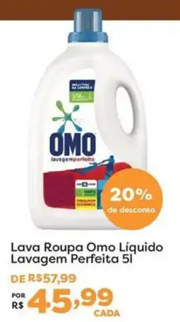 Mercadinhos São Luiz Lava Roupa Omo Líquido Lavagem Perfeita oferta