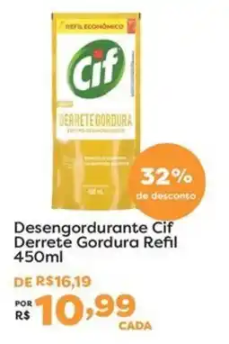 Mercadinhos São Luiz Desengordurante Cif Derrete Gordura Refil oferta