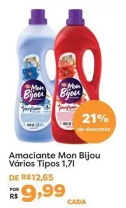 Mercadinhos São Luiz Amaciantes mon bijou varios tipos oferta