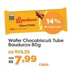 Mercadinhos São Luiz Wafer Chocobiscuit Tube Bauducco oferta