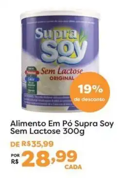 Mercadinhos São Luiz Alimento em pó supra soy sem lactose oferta