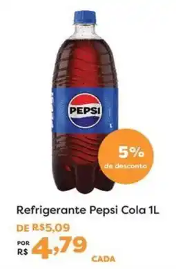 Mercadinhos São Luiz Refrigerante Pepsi Cola 1L oferta