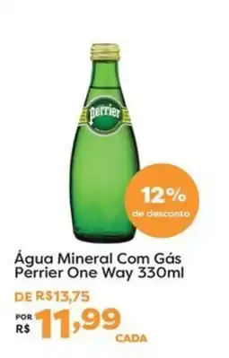 Mercadinhos São Luiz Água Mineral Com Gás Perrier One Way oferta