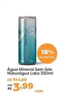 Mercadinhos São Luiz Água Mineral Sem Gás Naturágua Lata oferta