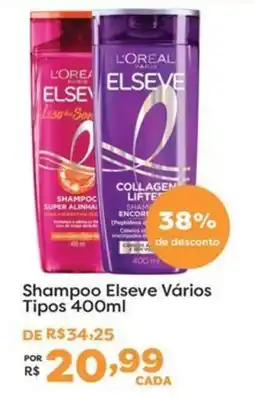 Mercadinhos São Luiz Shampoo Elseve Vários Tipos oferta