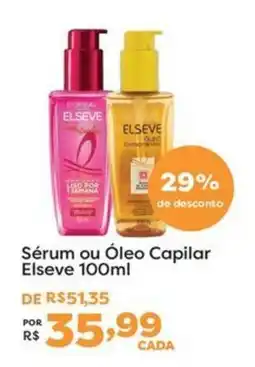 Mercadinhos São Luiz Sérum ou Óleo Capilar Elseve oferta