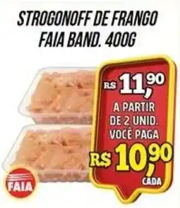 Zattão Supermercado Strogonoff de frango faia band oferta
