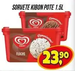 Zattão Supermercado Sorvete kibon pote oferta