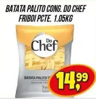 Zattão Supermercado batata palito cong. do chef oferta
