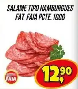 Zattão Supermercado Salame tipo hamburgues fat. faia oferta