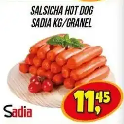 Zattão Supermercado Salsicha hot dog sadia kg/granel oferta