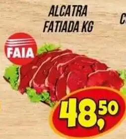 Zattão Supermercado Alcatra fatiada kg oferta
