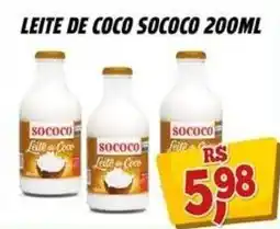 Zattão Supermercado Leite de coco sococo oferta