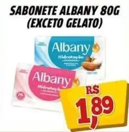 Zattão Supermercado Sabonete albany 80g oferta
