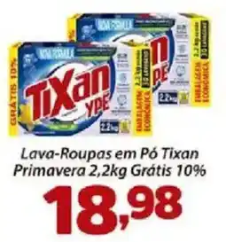 Confiança Supermercados Lava-Roupas em Pó Tixan Primavera oferta