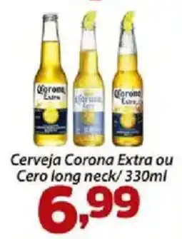 Confiança Supermercados Cerveja Corona Extra ou Cero long neck oferta