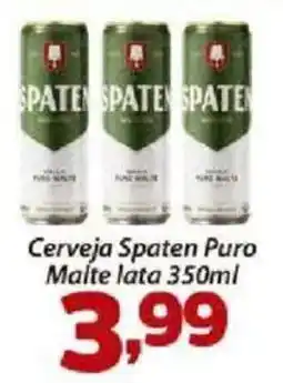 Confiança Supermercados Cerveja Spaten Puro Malte oferta