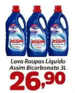 Confiança Supermercados Lava Roupas Líquido Assim Bicarbonato oferta