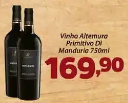 Confiança Supermercados Vinho Altemura Primitivo Di Manduria oferta