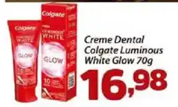 Confiança Supermercados Creme dental colgate luminous white glow oferta