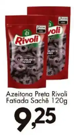 Confiança Supermercados Azeitona preta rivoli fatiada sachê oferta