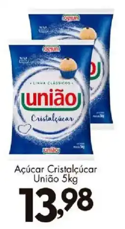 Confiança Supermercados Açúcar Cristalçúcar União oferta