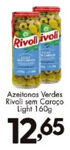 Confiança Supermercados Azeitonas Verdes Rivoli sem Caroço Light oferta