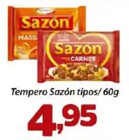 Confiança Supermercados Tempero sazon tipos oferta