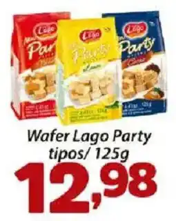 Confiança Supermercados Wafer Lago Party oferta