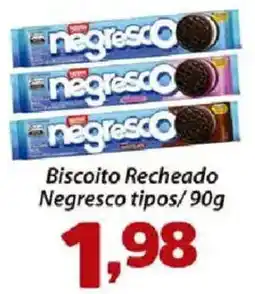 Confiança Supermercados Biscoito recheado negresco tipos oferta