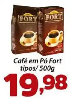Confiança Supermercados Café em Pó Fort oferta