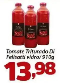 Confiança Supermercados Tomate Triturado Di Felisatti vidro oferta