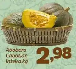Confiança Supermercados Abóbora Cabotian Inteira oferta