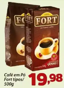 Confiança Supermercados Café em Pó Fort tipos oferta