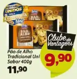 Confiança Supermercados Pão de Alho Tradicional Uni oferta