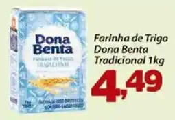 Confiança Supermercados Farinha de trigo dona benta tradicional oferta